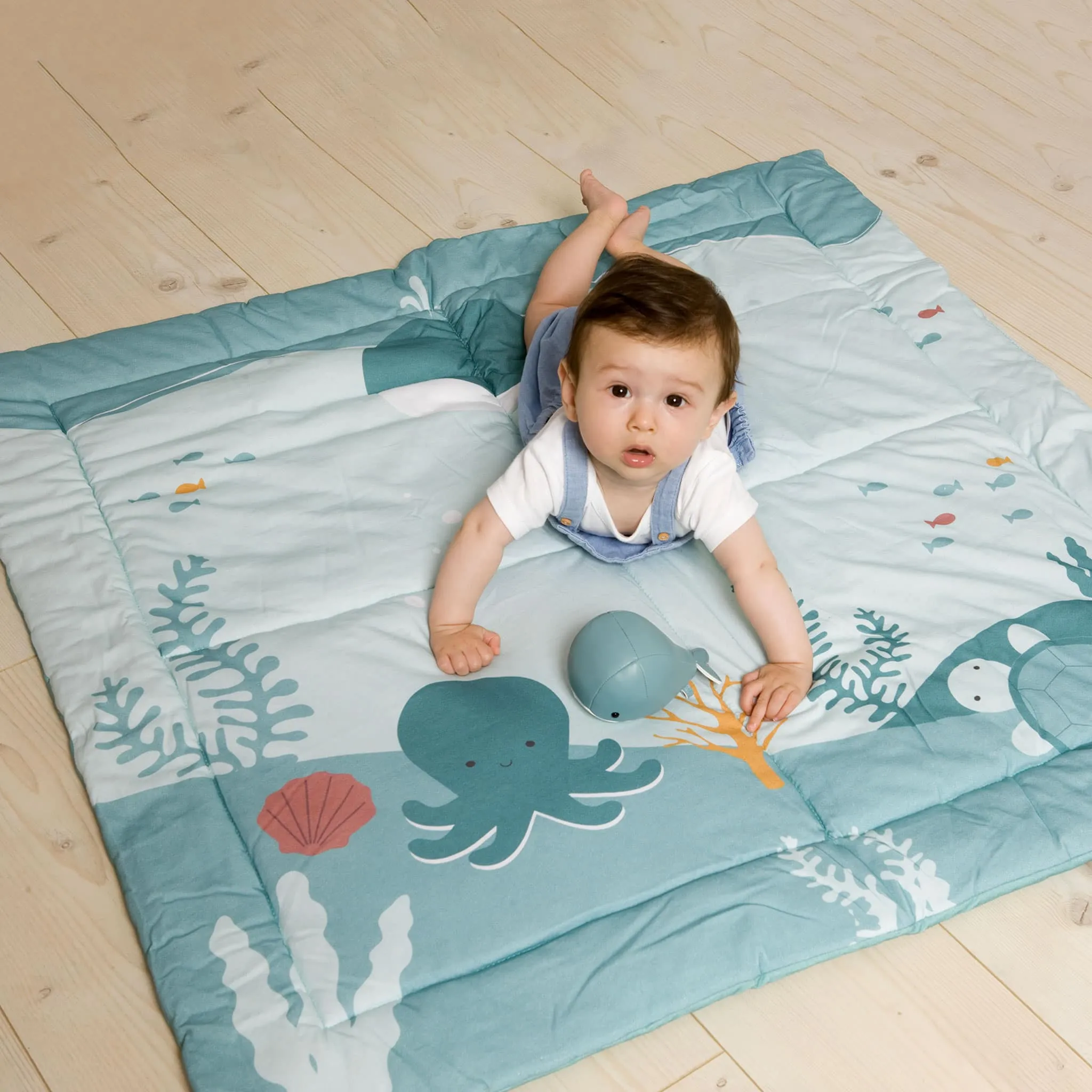 LittleBigFriends Tapis de Jeu Réversible - Océan