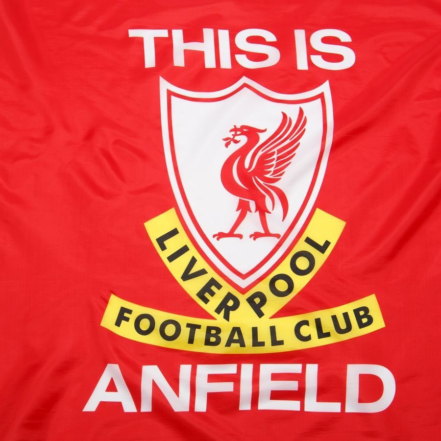 Liverpool Drapeau This Is Anfield - Rouge/Blanc/Jaune
