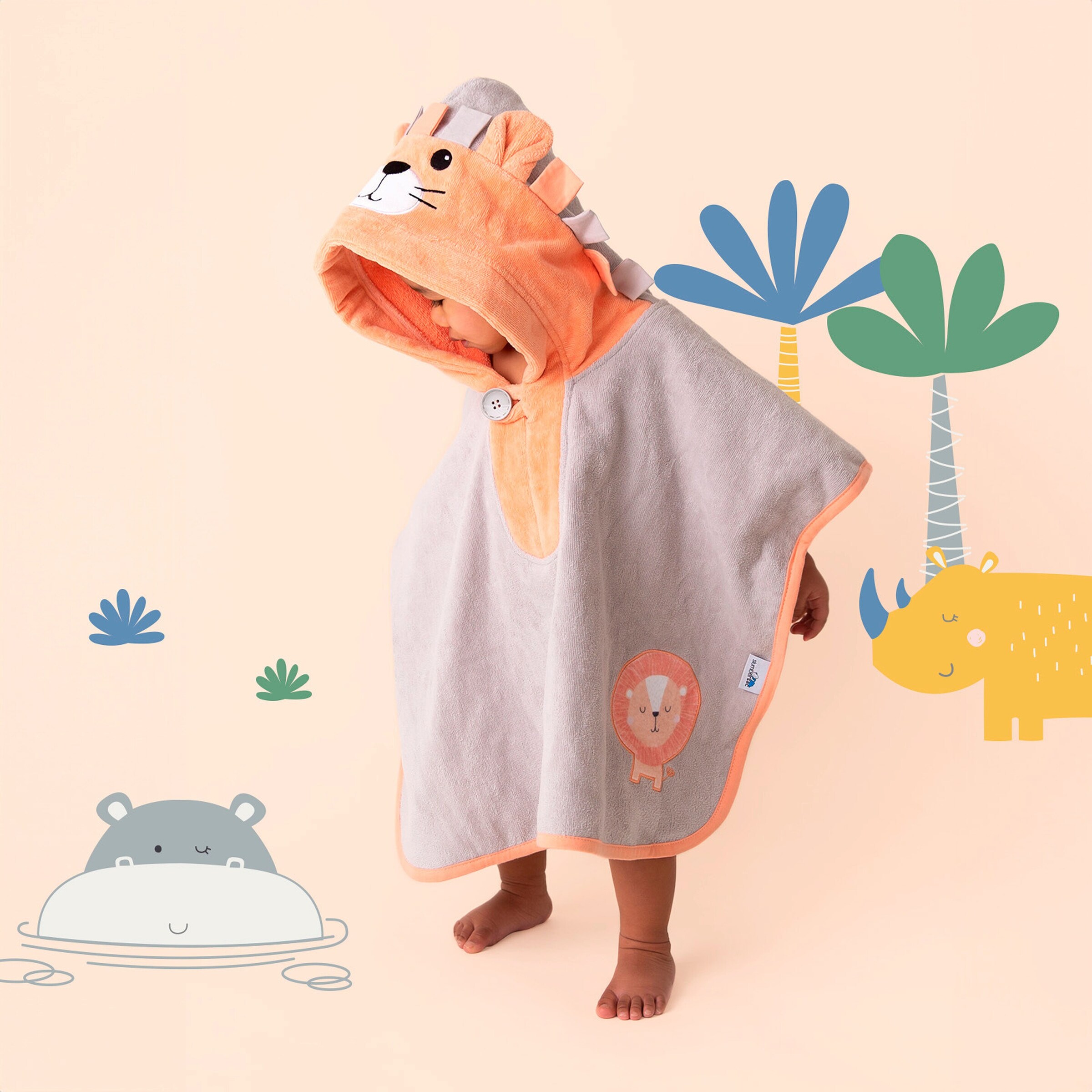 schlummersack Ponchos Löwe