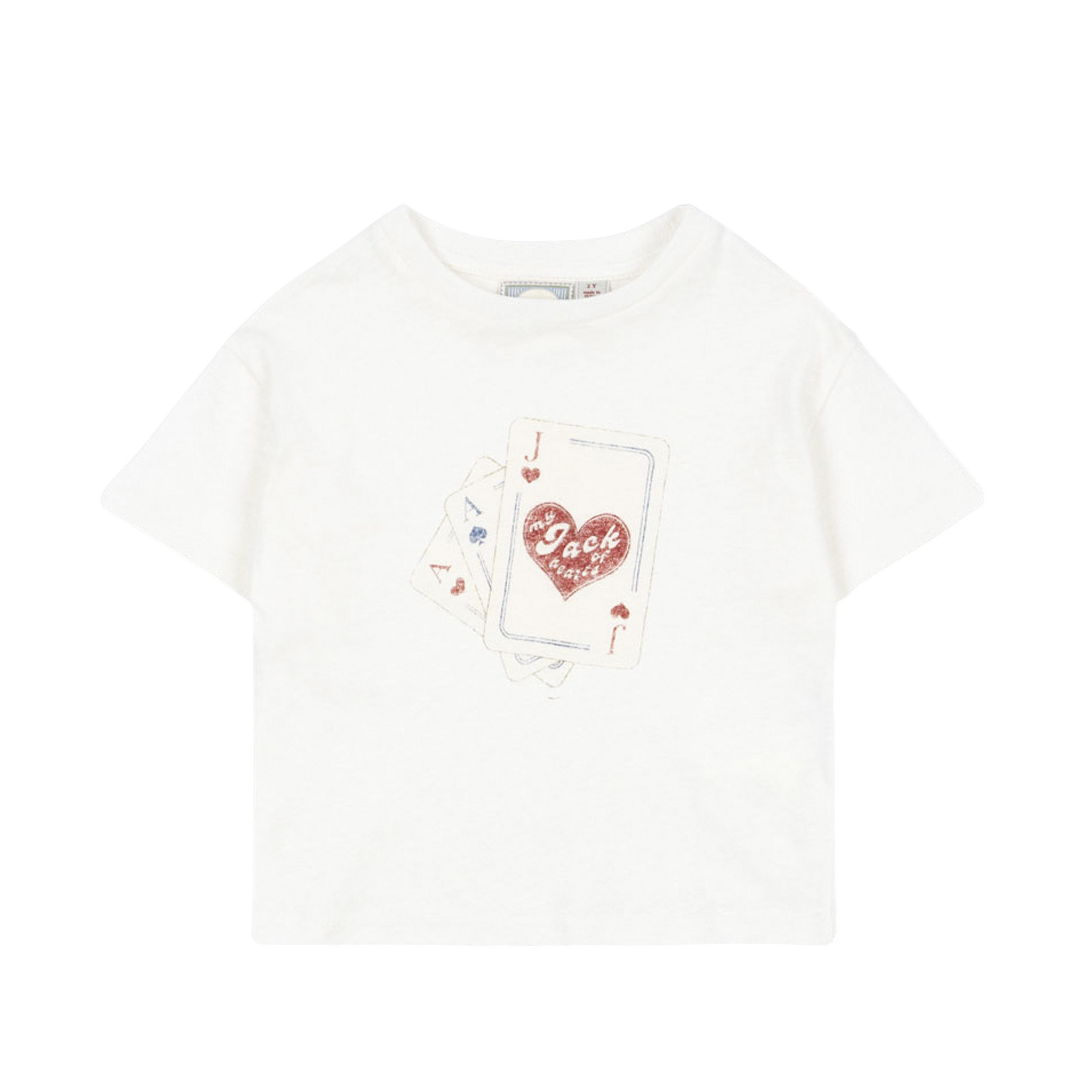 T-Shirt RHW X KS Jack Antique White