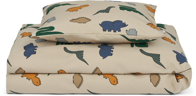 LIEWOOD Carmen Sengesett 70x100 Sprinkelseng, Dinosaurs/Mist