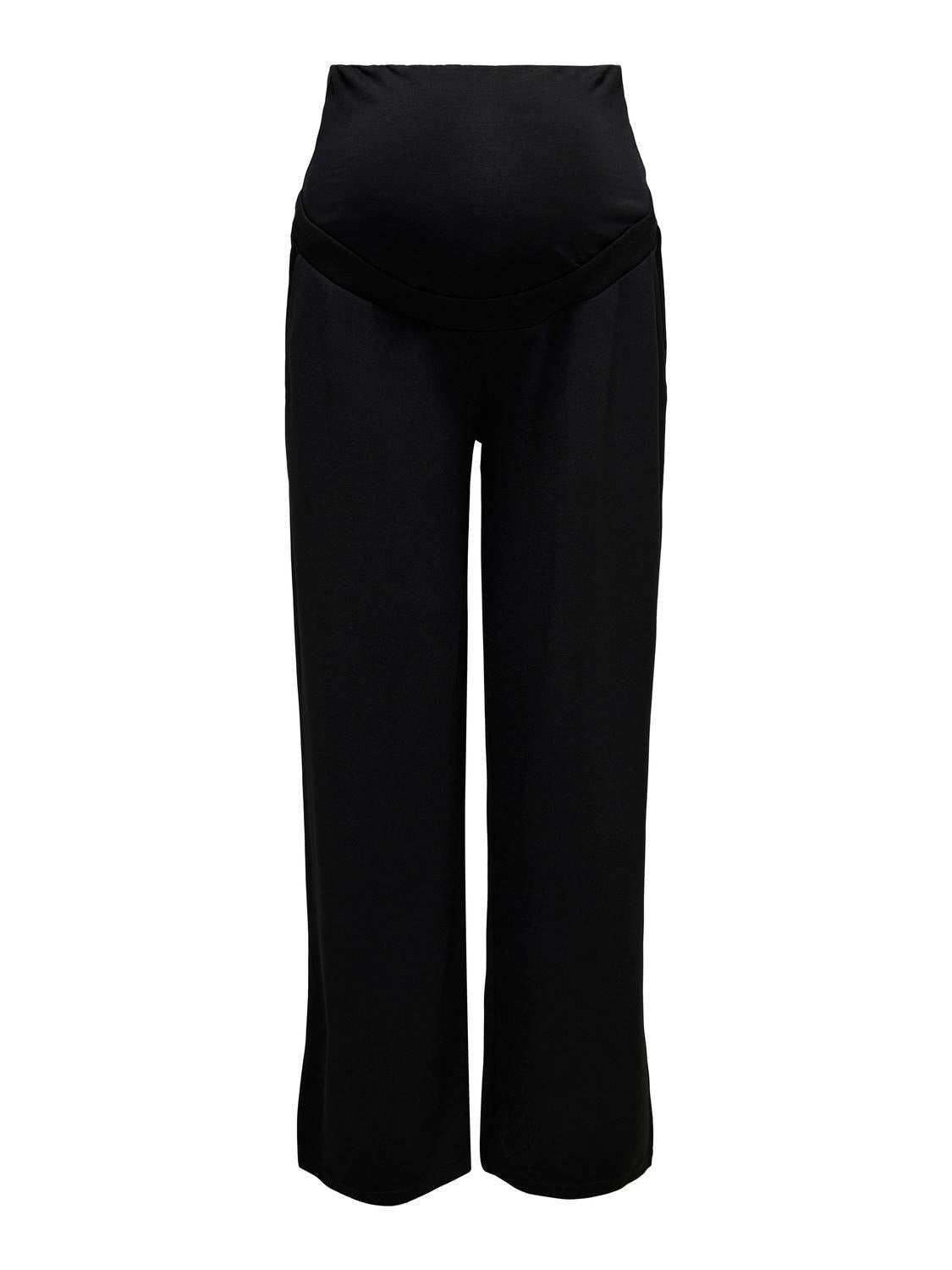OLMSTILLA Normal geschnitten Hose Black
