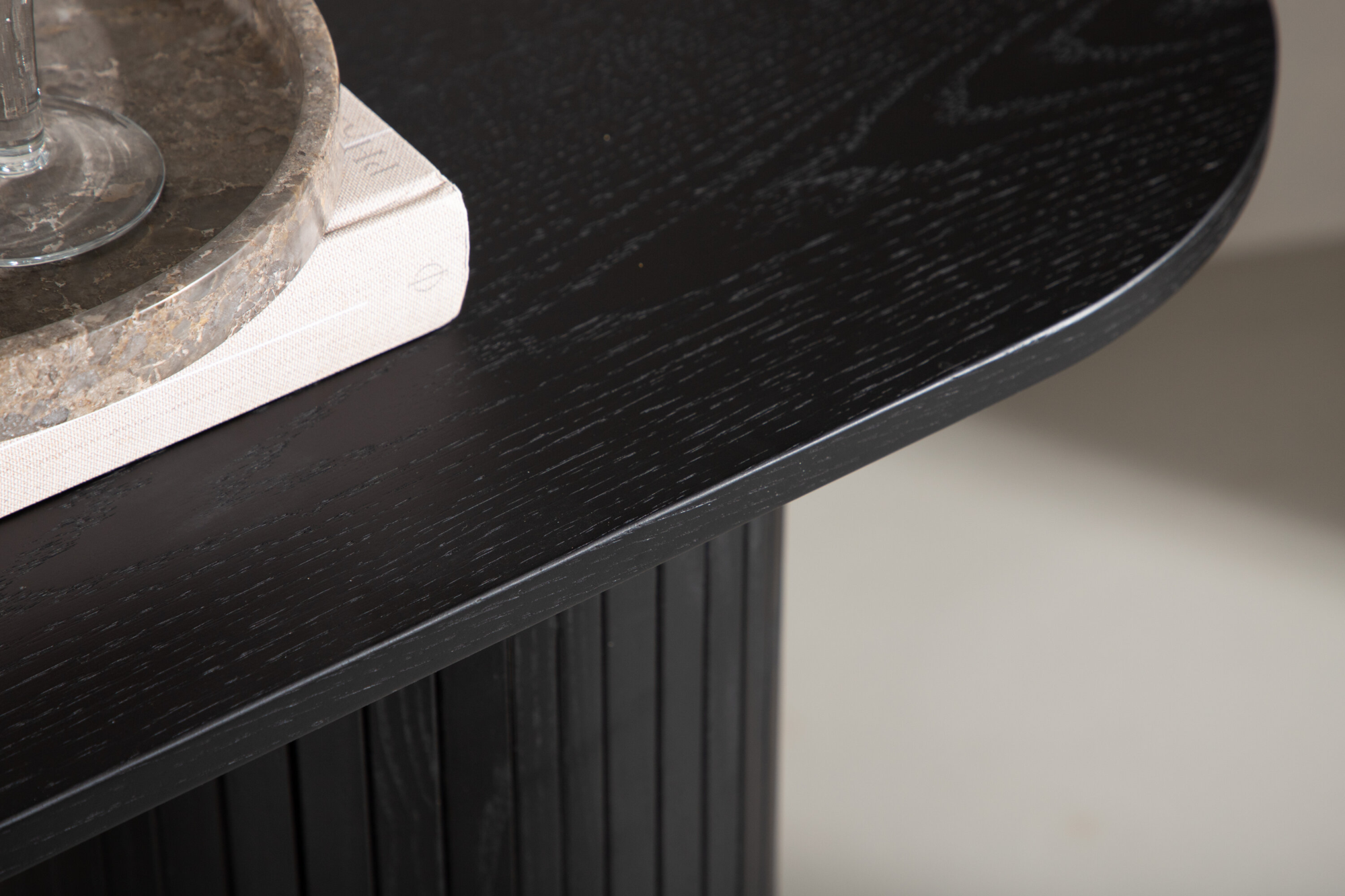 Sidetable Pokka 130x40 cm zwart
