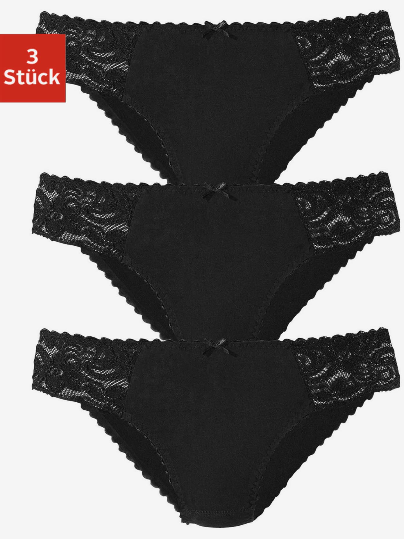 Slips jazz lot de 3 panties