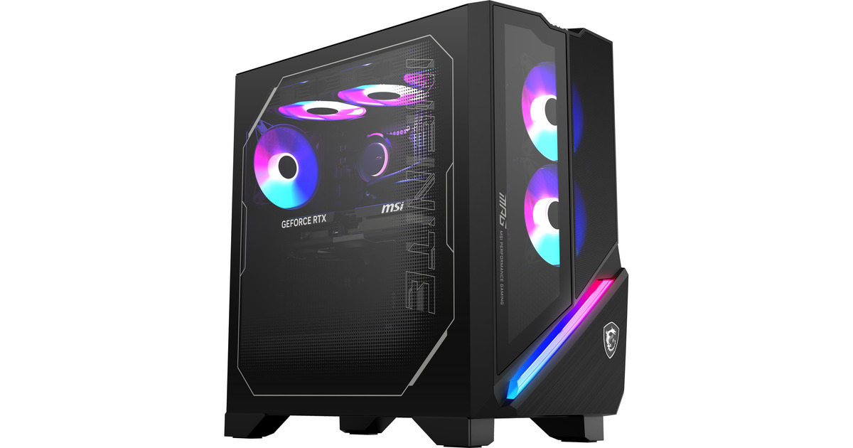 MSIMPG Infinite X3 AI 2NVV7-643EU gaming pc  (Zwart | Core Ultra 7 265K | RTX 5080 | 32 GB | 1 TB SSD)