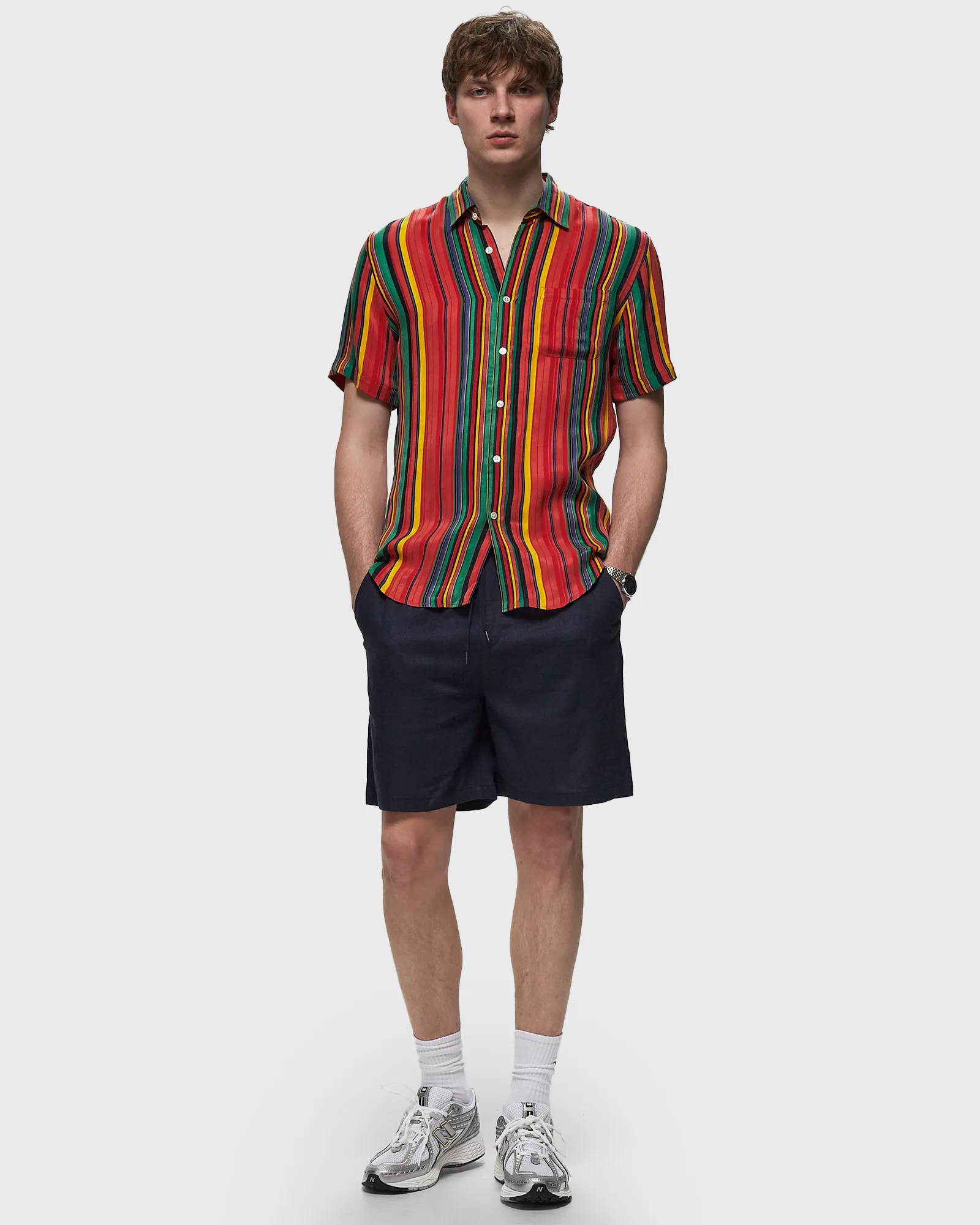 Les Deux Otto Linen Shorts