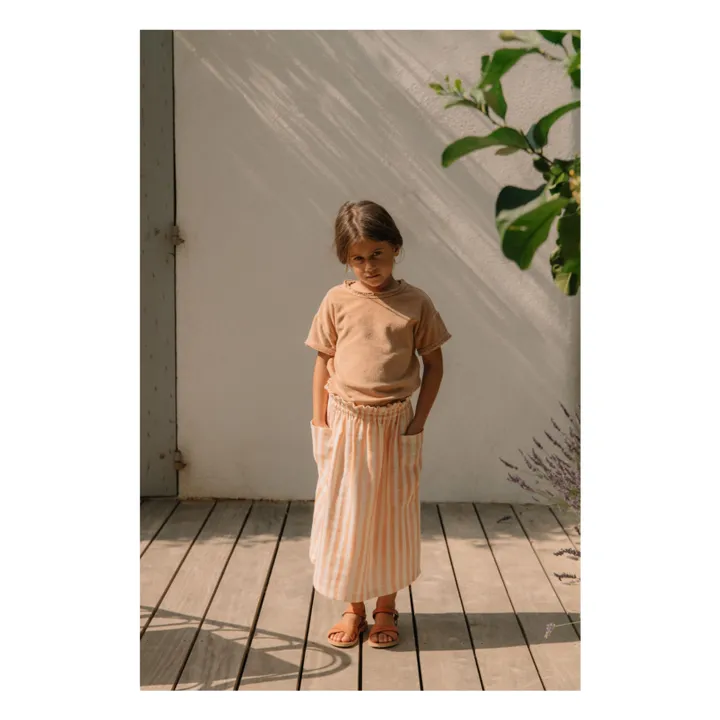 Studio Bohème T-shirt Essential Eponge | Terracotta