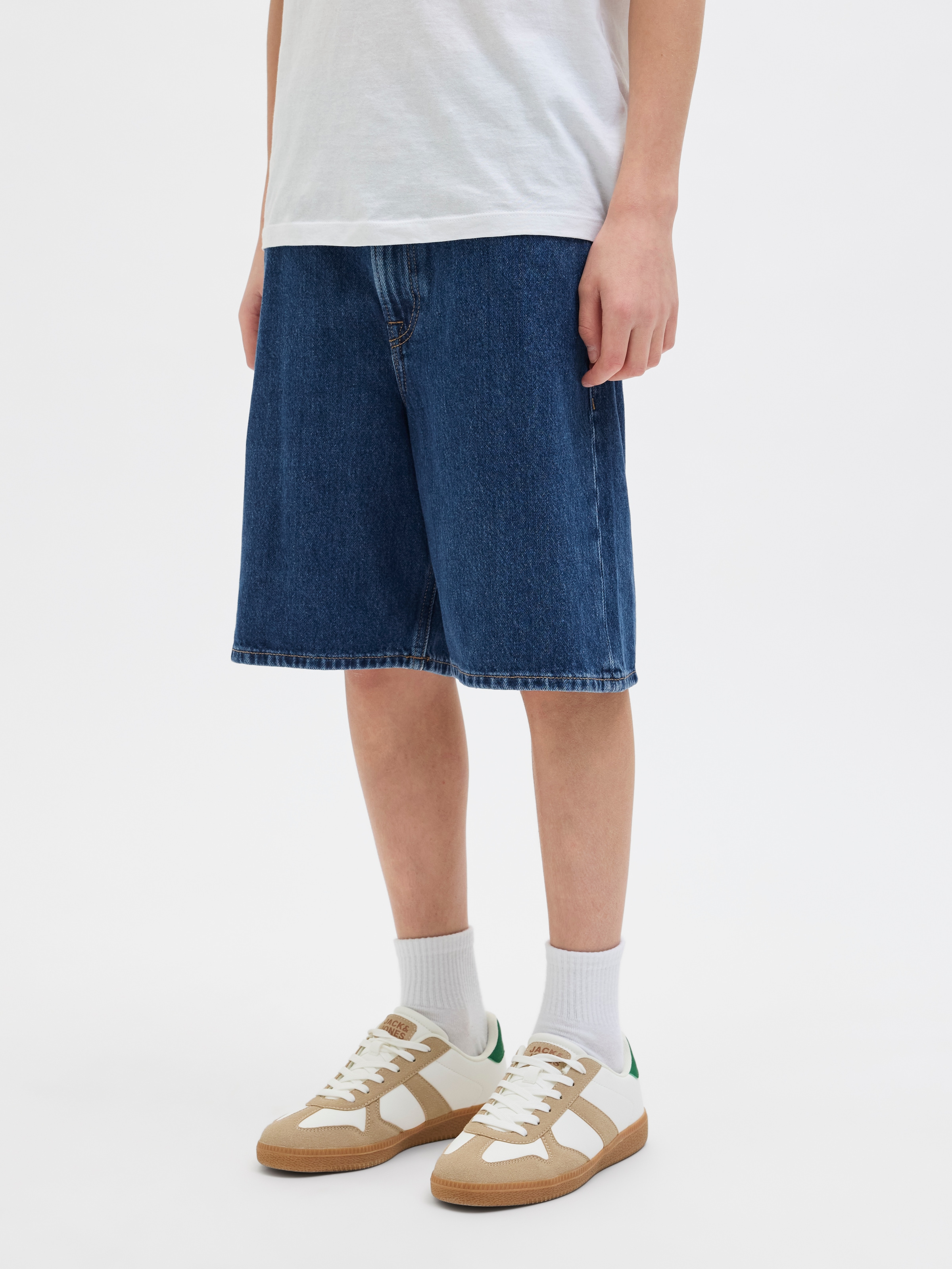 Jack & Jones Junior Shorts »JJITONY locker geschnitten für angenehmes Tragegefühl«  unifarben, modisch, regular fit, Web,