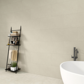 Kleurstaal wandtegel kunststof Allora beige 20x30cm