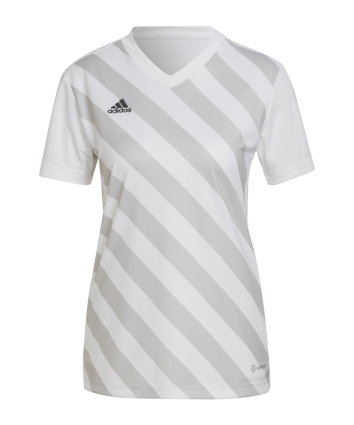 adidas Entrada 22 GFX Trikot Damen Weiss Grau