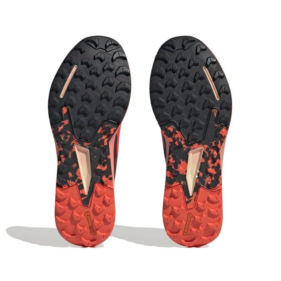adidas Chaussures de Running Terrex Agravic Flow - Orange/Noir