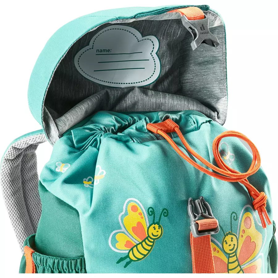 deuter Kinderrucksack Schmusebär Dustblue Alpinegreen