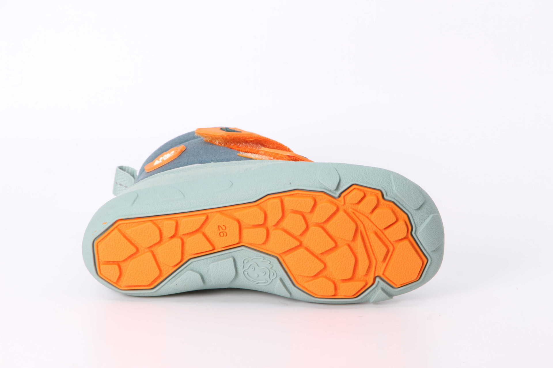 Affenzahn Comfy TEX vegan petro / orange