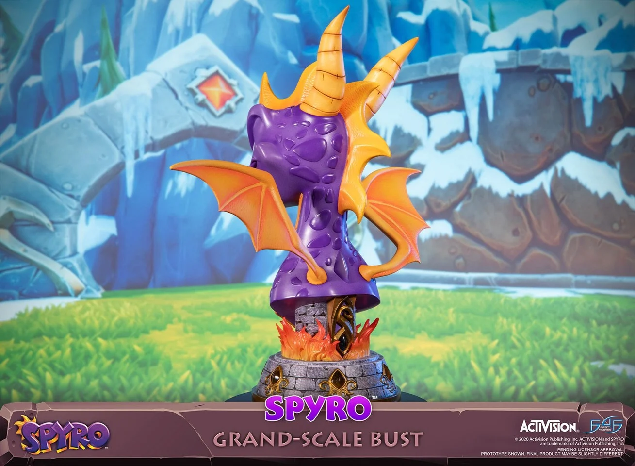 First4Figures - Spyro The Dragon (Spyro Grand-Scale Bust) RESIN Statue /Figure