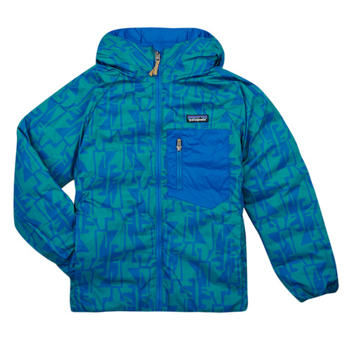 Patagonia - K'S REVERSIBLE DOWN SWEATER HOODY - Bleu