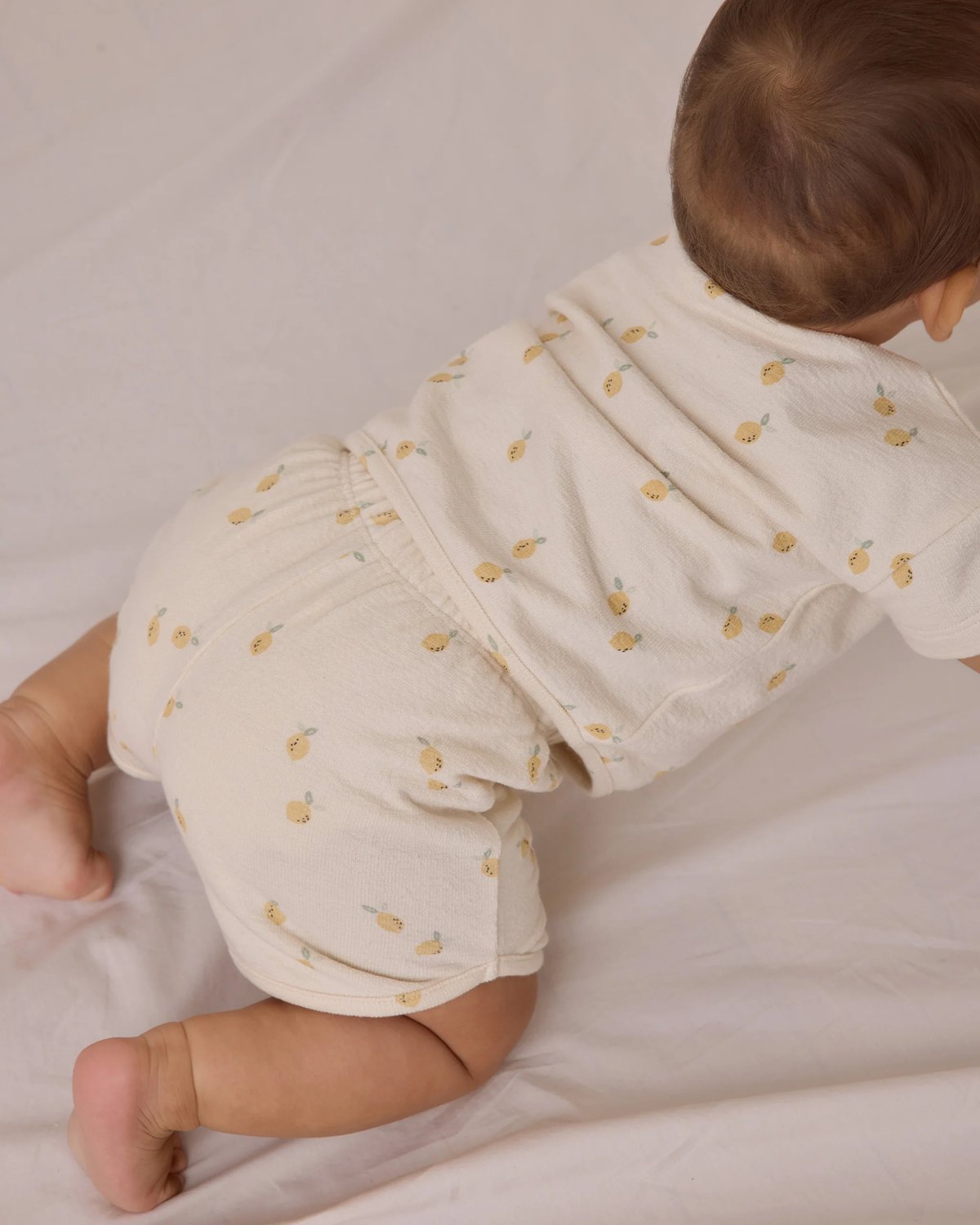 The Boxy Tee & Shorts Sett – Terrystoff i Øko Bomull | Spongy Play Set