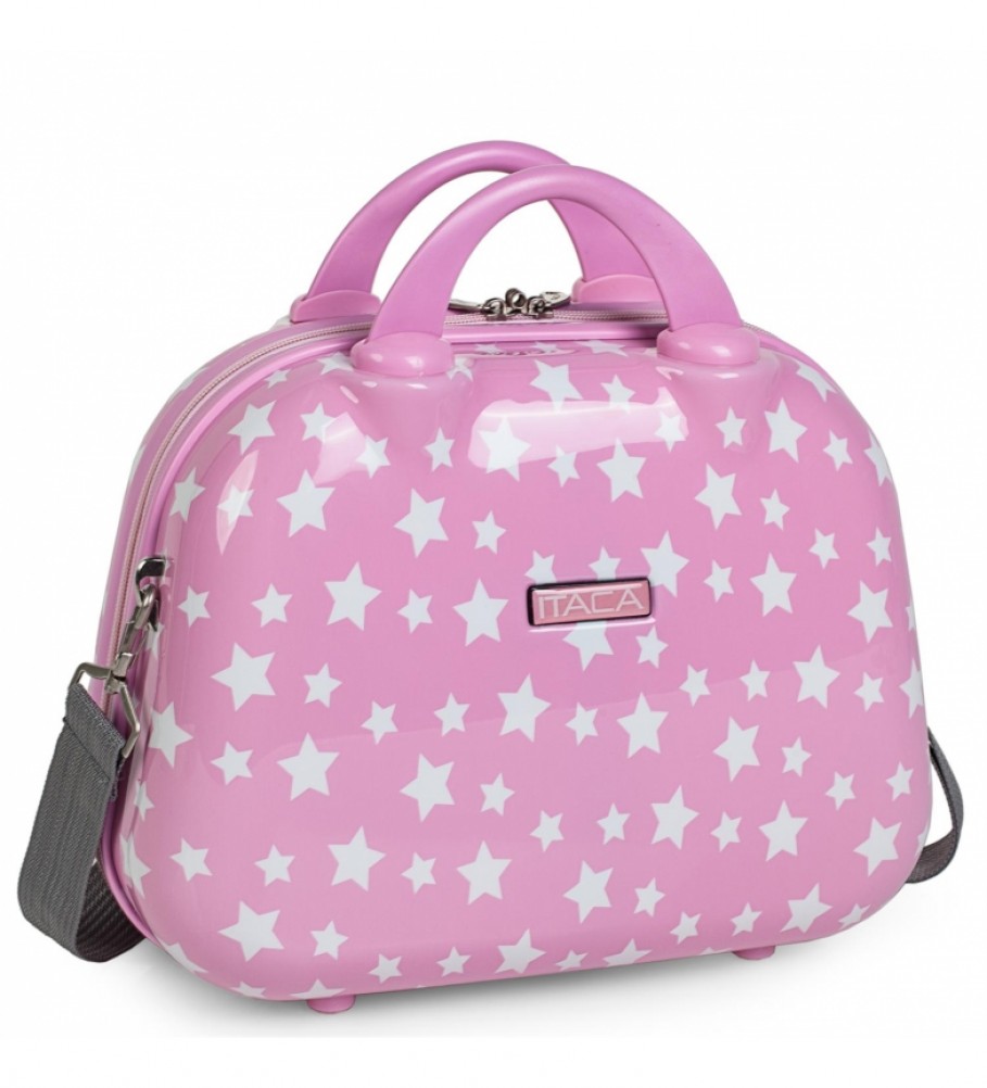 Nécessaire de viagem grande ITACA para crianças e adolescentes, modelo 702435, rosa.