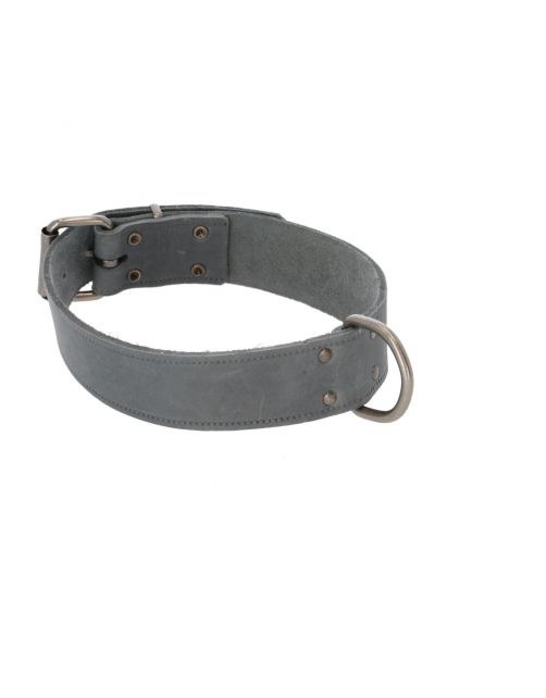 Adori Halsband Vetleder Met Print Grijs - Hondenhalsband