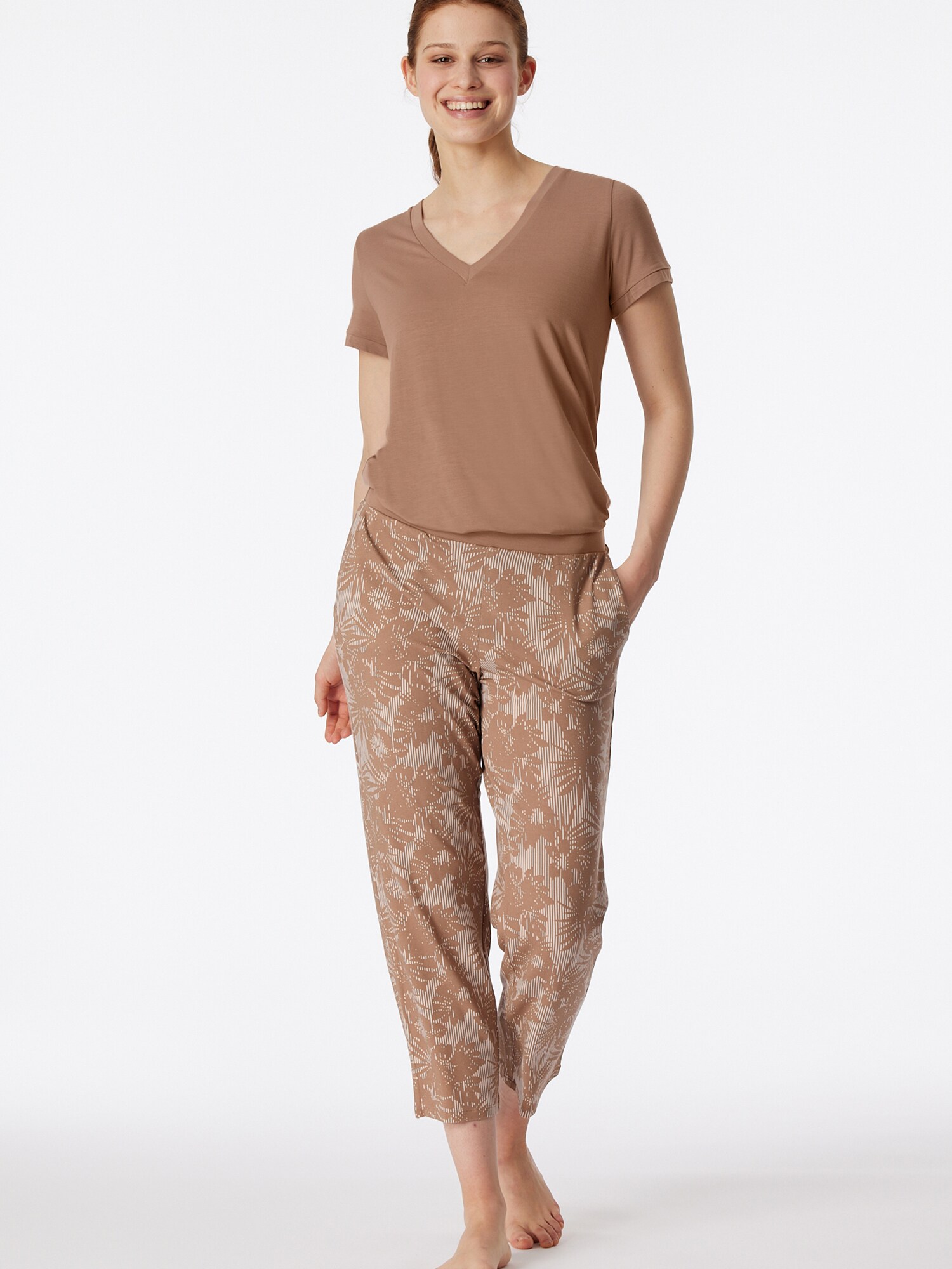 Schiesser Damen Pyjama Selected Premium 1er-Pack