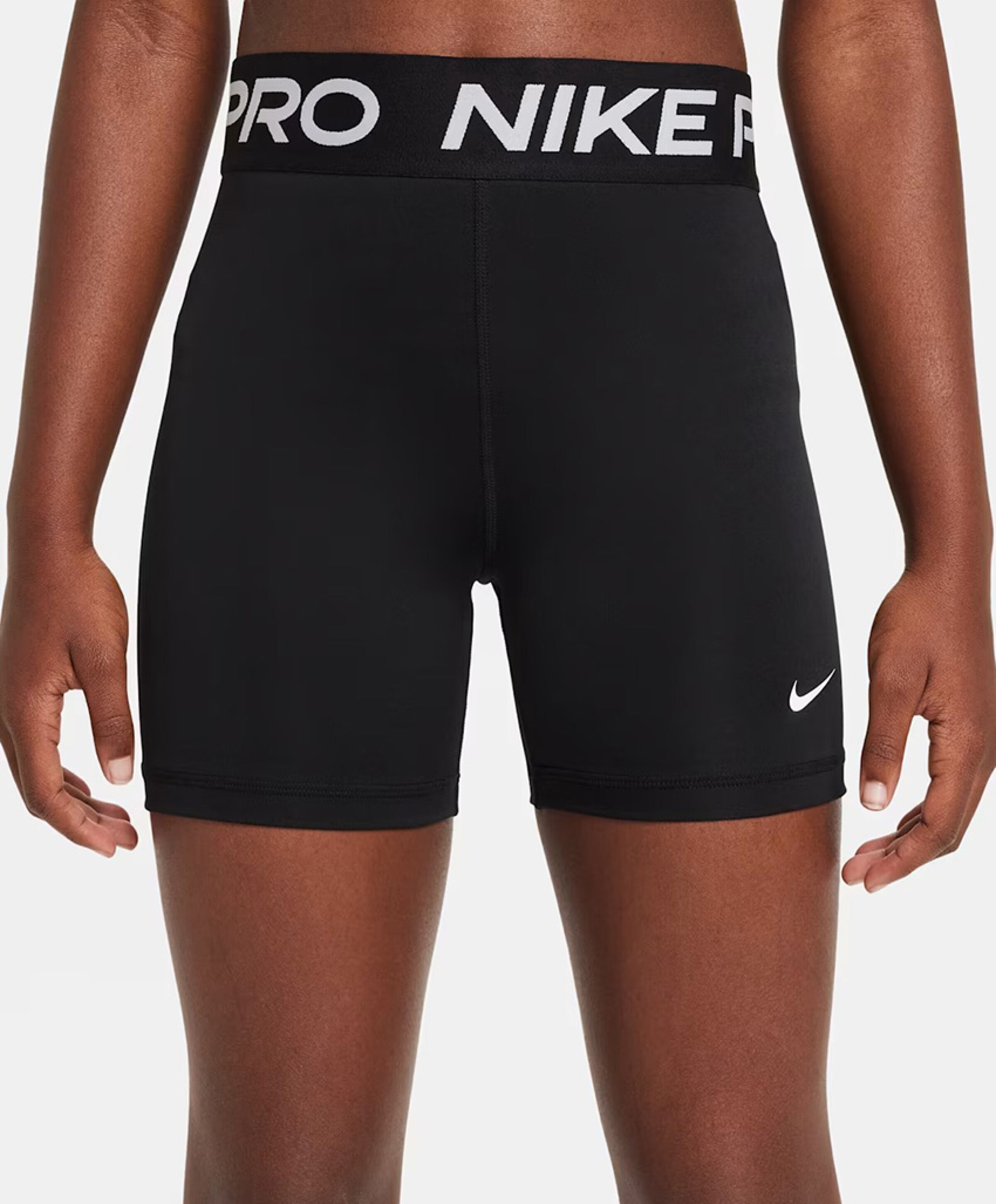 Nike Nike Pro Big Kids' (girls') 3i Shor meisjes shorts zwart