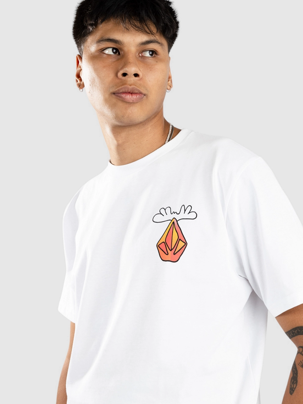 Volcom Olivmoose T-Shirt white
