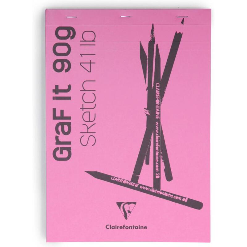 GraF'it bloc agrafé 80F A4 90g - Aléatoire