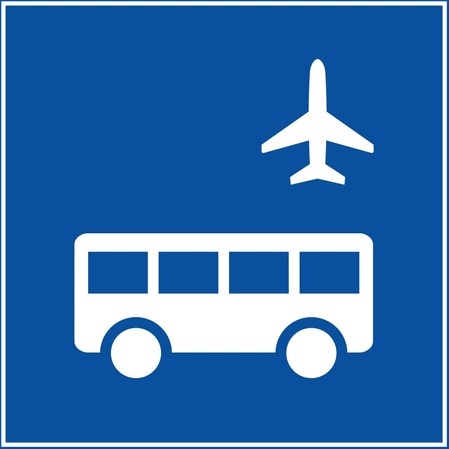 Pictogramme d'information - Autobus d'aéroport - ISO 7001