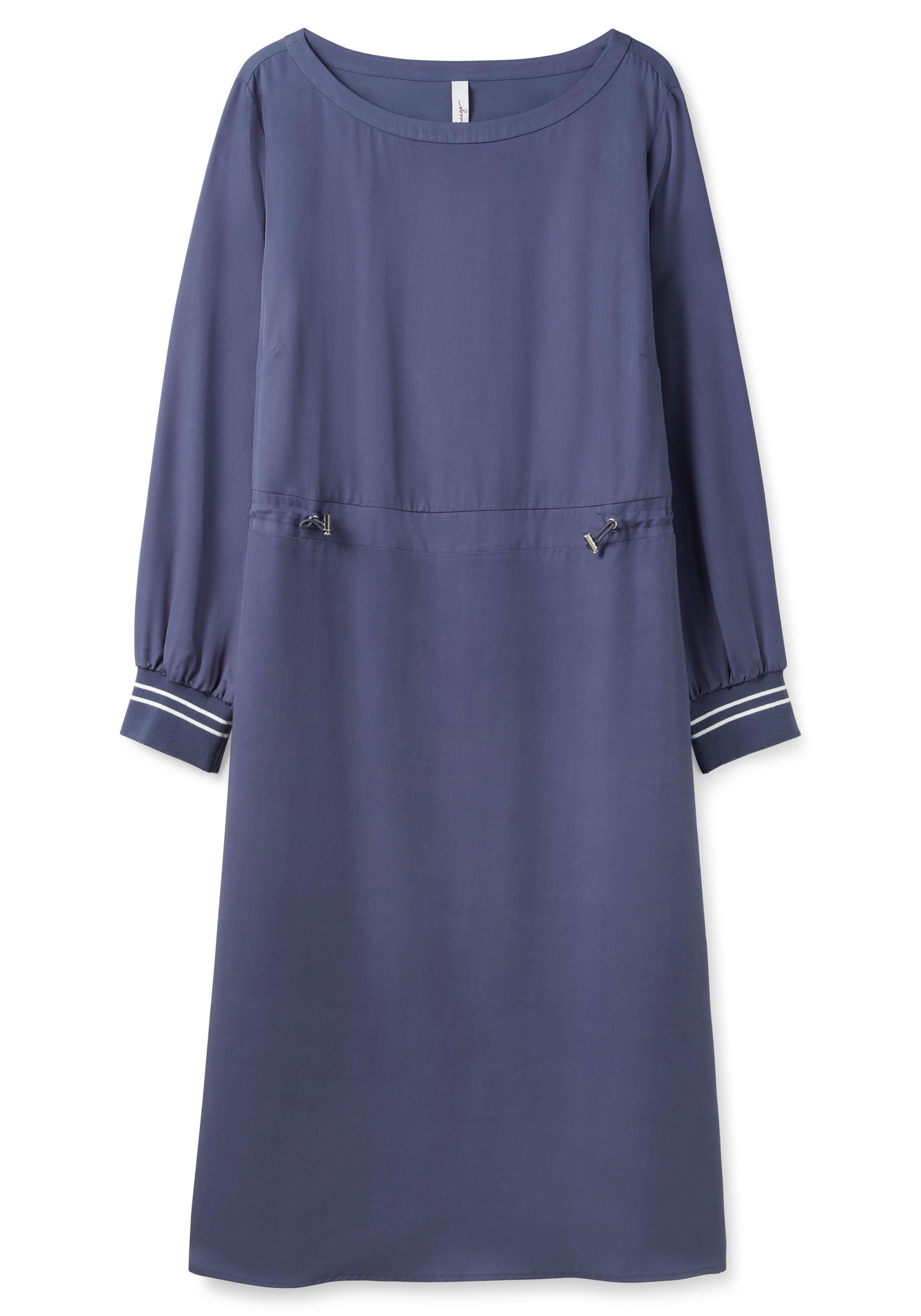 Kleid aus TENCEL™ Lyocell, mit Taillen-Tunnelzug