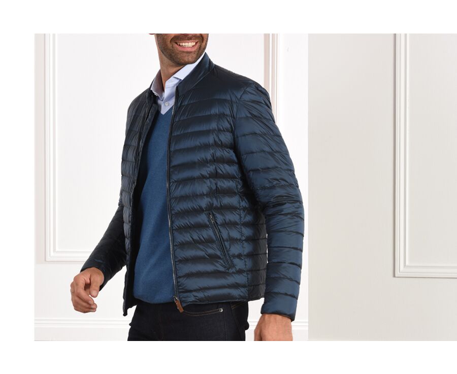Doudoune légère hiver homme Bleu Canard - SVEN