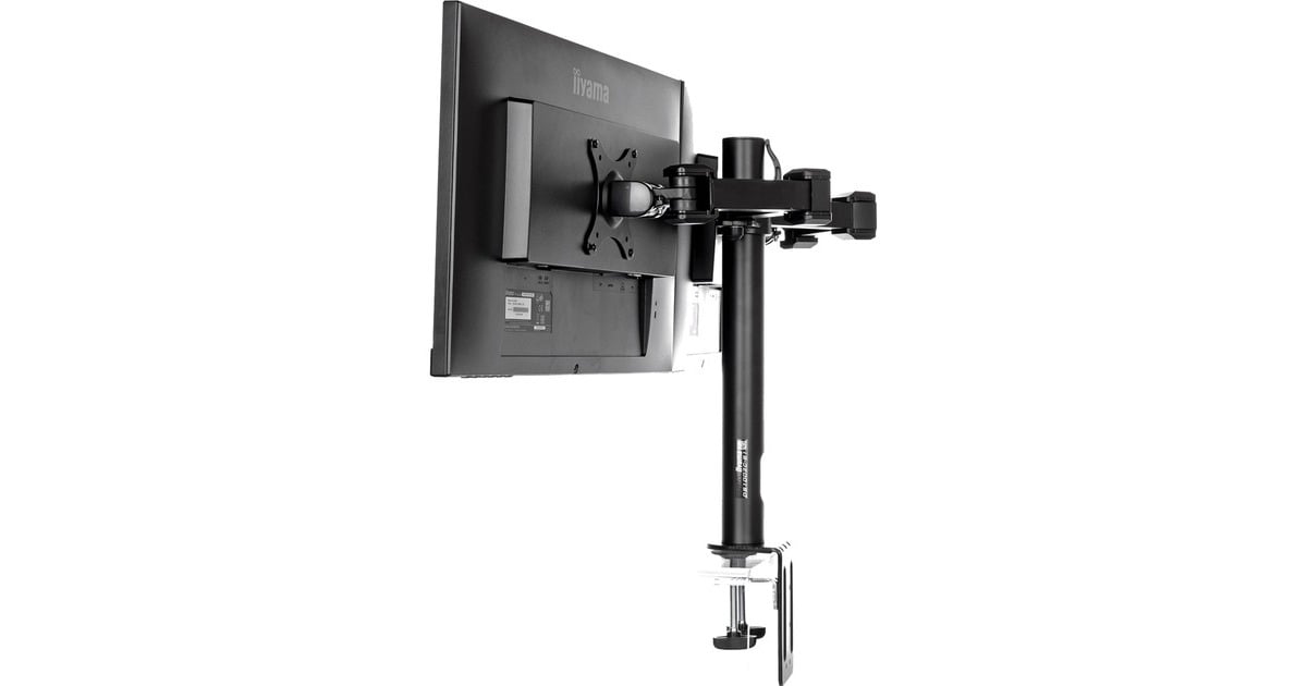 iiyamaDubbele bureausteun arm DS1002C-B1 monitorarm  (Zwart)
