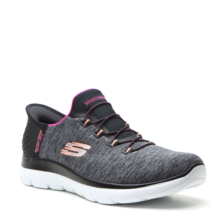 Skechers Slip-ins: Summits – Dazzling Haze | NOIR (femme)