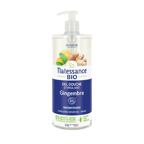 Natessance Gel Douche Stimulant Gingembre 1L