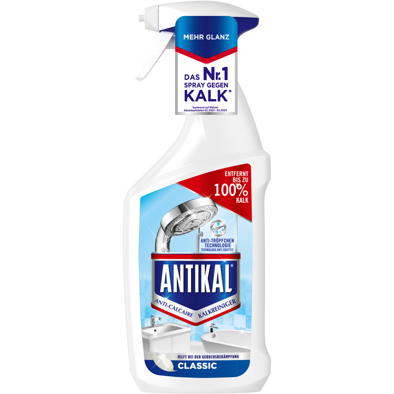 Antikal Kalkreiniger Spray Classic, 0.8 l