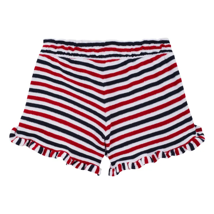 Vilebrequin Short Gimy Rayé | Rouge