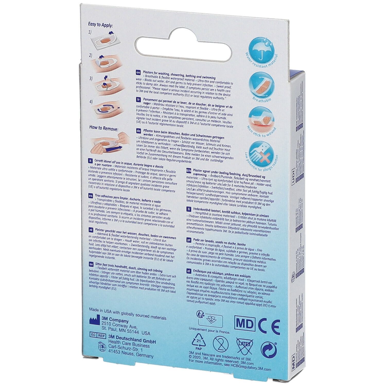 Nexcare™ aqua clear waterproof