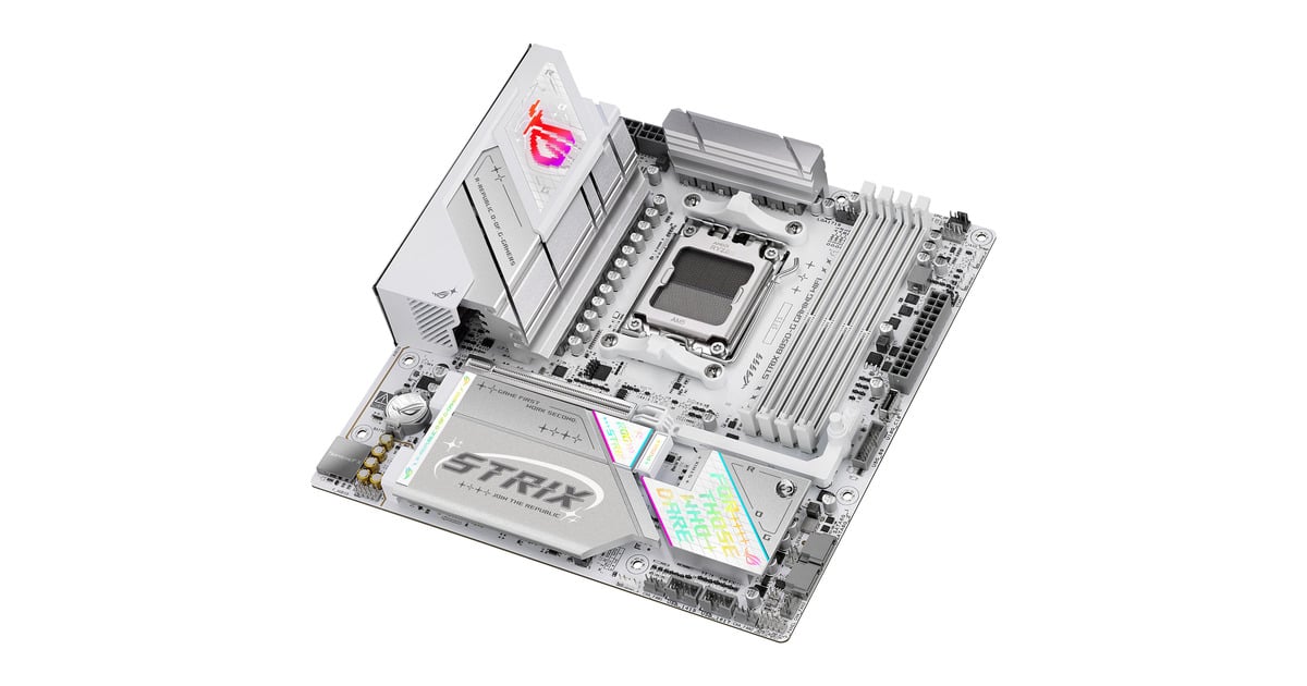 ASUSROG STRIX B850-G GAMING WIFI socket AM5 moederbord  (2.5 GbE-LAN, Wi-Fi 7, BT, Sound, µATX)