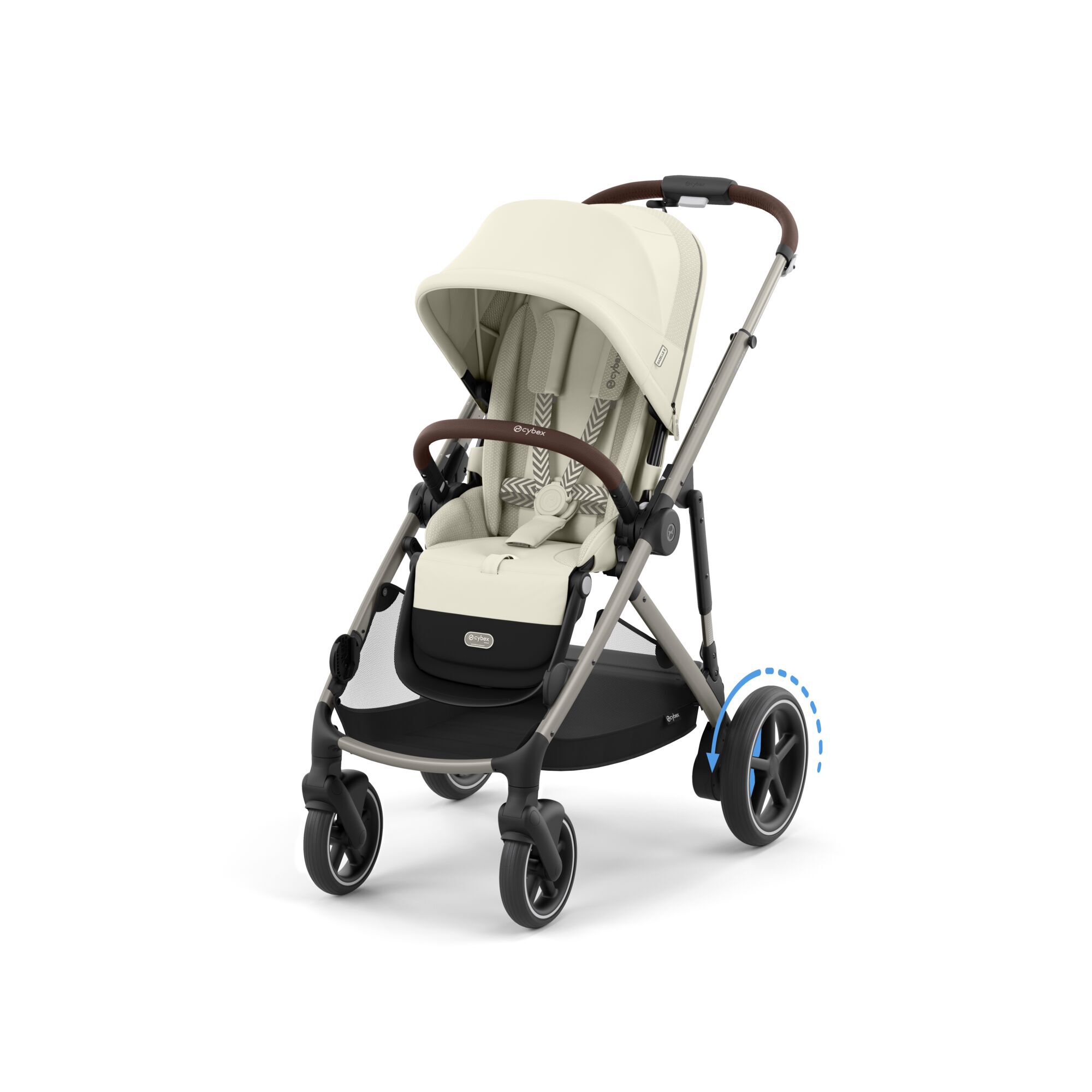 e-Gazelle S Seashell Beige (Taupe Frame)