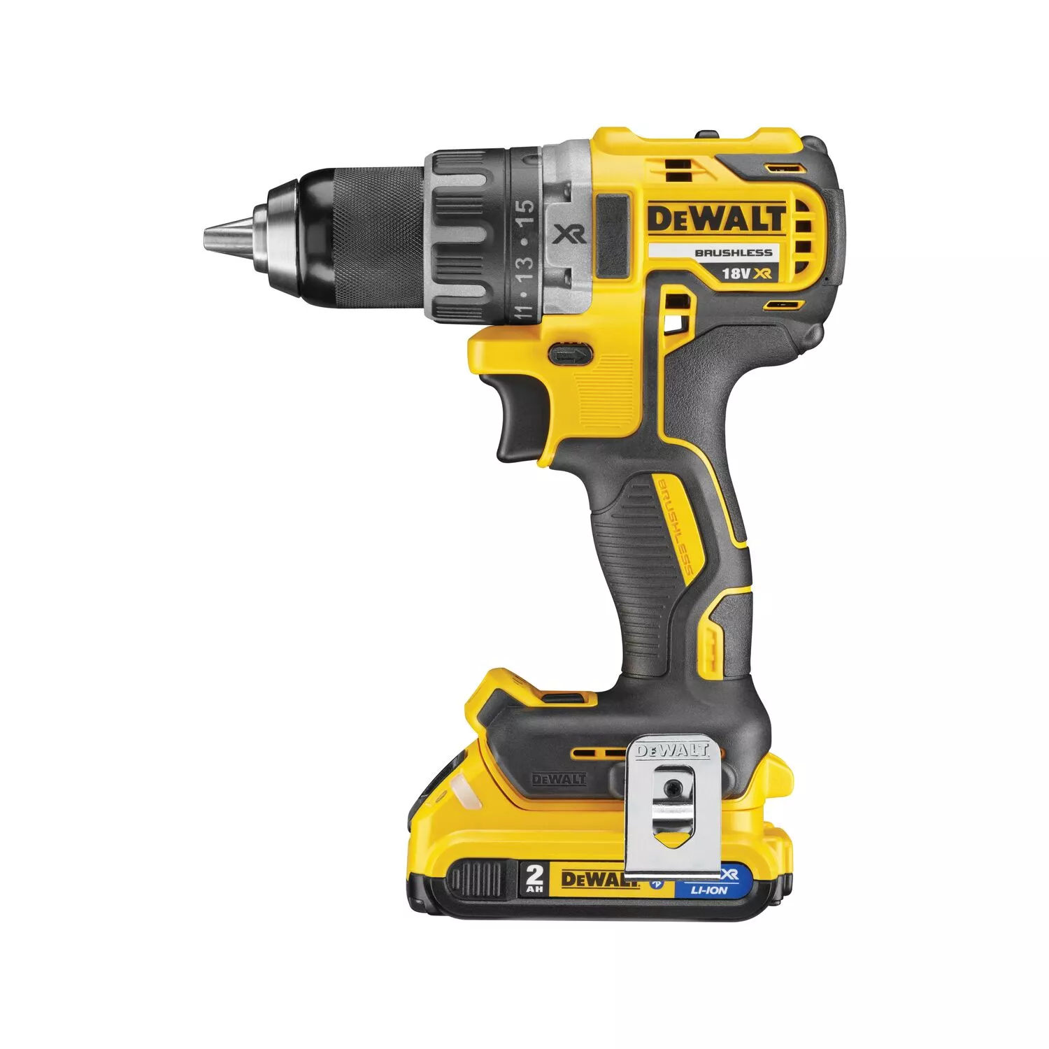 DeWALT DCD791D2 18V Li-Ion accu boor-/schroefmachine set (2x 2.0Ah accu) in TSTAK - koolborstelloos