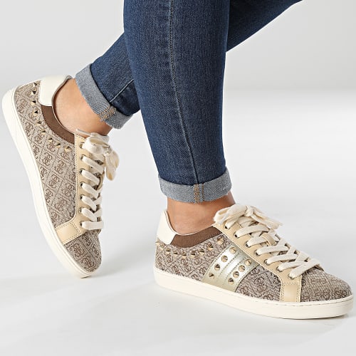 Baskets Femme FL7RL3FAL12 Beige Brown