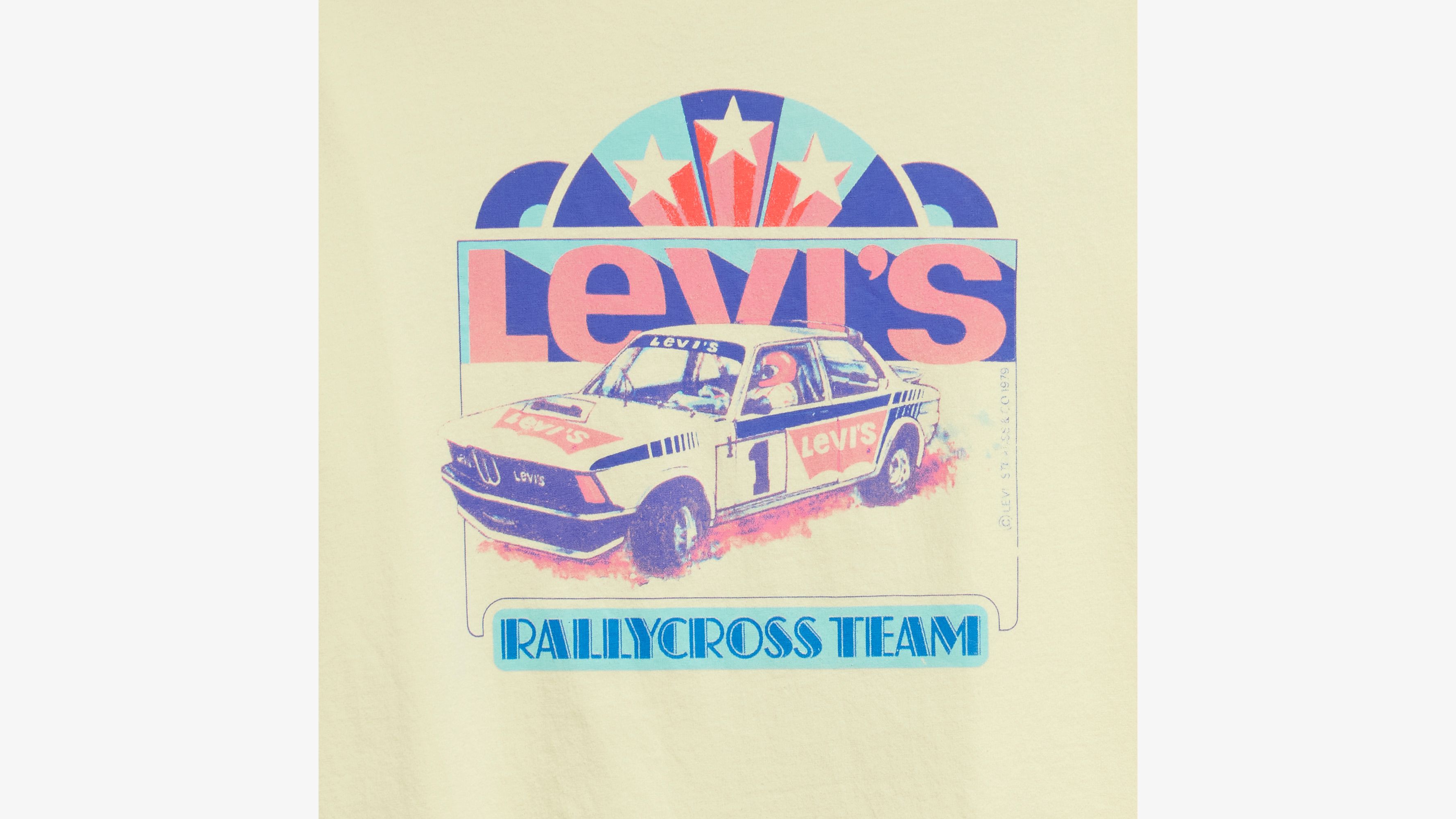 T-shirt graphique Classic - Archive Levi'S Rally Car Pear Sorbet - Jaune