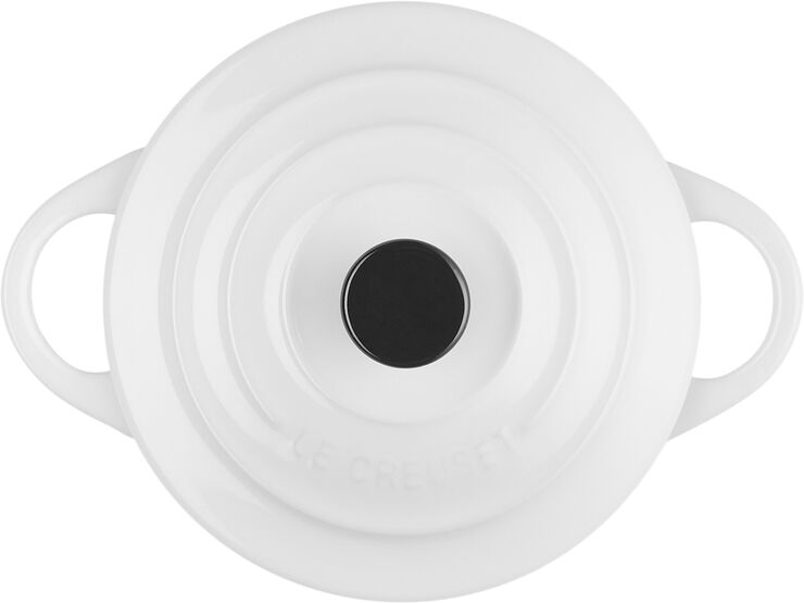 Le Creuset Mini gryde 10cm White White