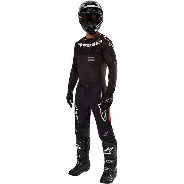 Alpinestars - Pantalon Supertech Ward Noir / Rouge