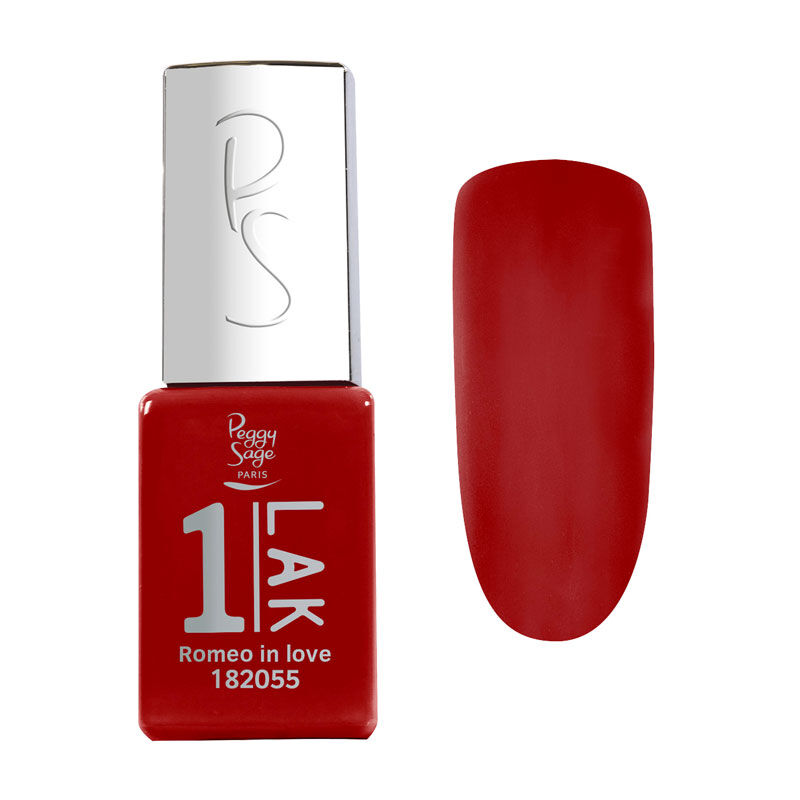 1-LAK vernis semi-permanent 3 en 1 Romeo in love