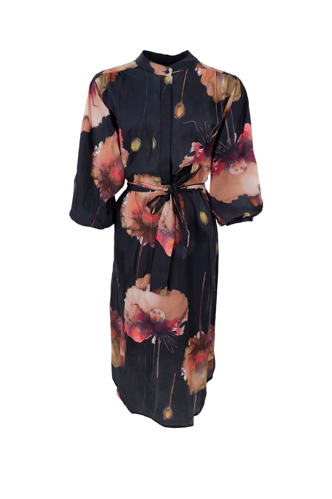 Black Colour Bcceline Dress 40723 black flower
