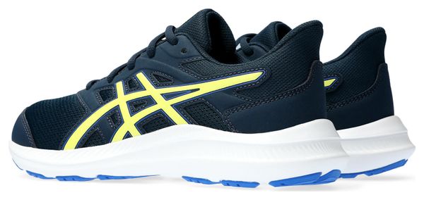 Chaussures Running Asics Jolt 4 GS Bleu/Jaune Enfant