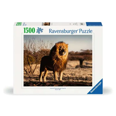 Ravensburger Puzzle - Der Löwe. Der König der Tiere, 1500 Teile