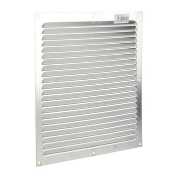 Renson ventilatierooster opbouw aluminium zilver 300x300 mm