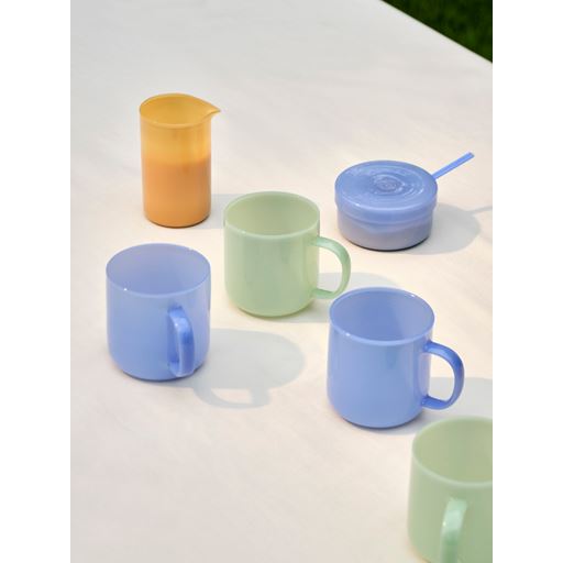 HAY Borosilicate 2-pak Krus, Jade Lys Blå