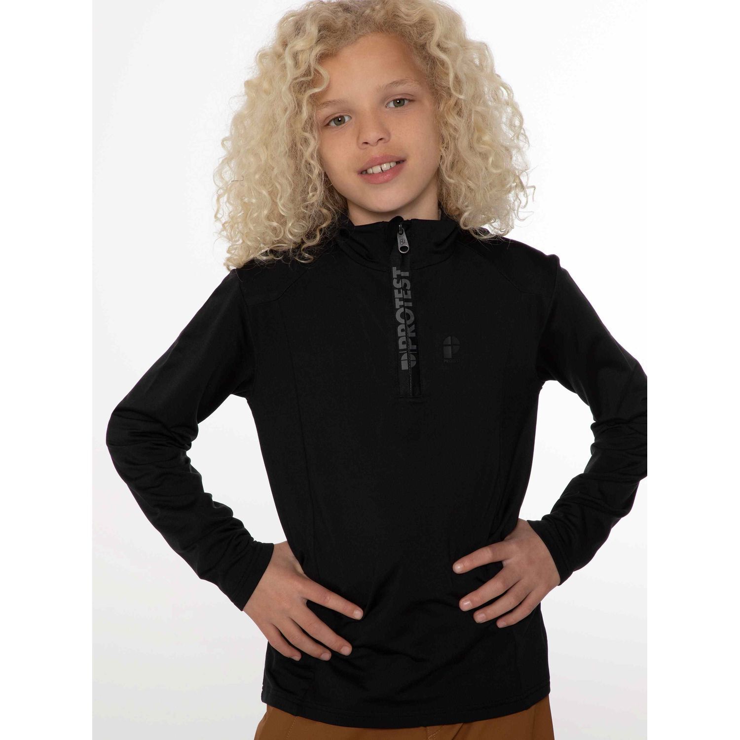 ProtestREWILLOWY JR 1/4 zip active top