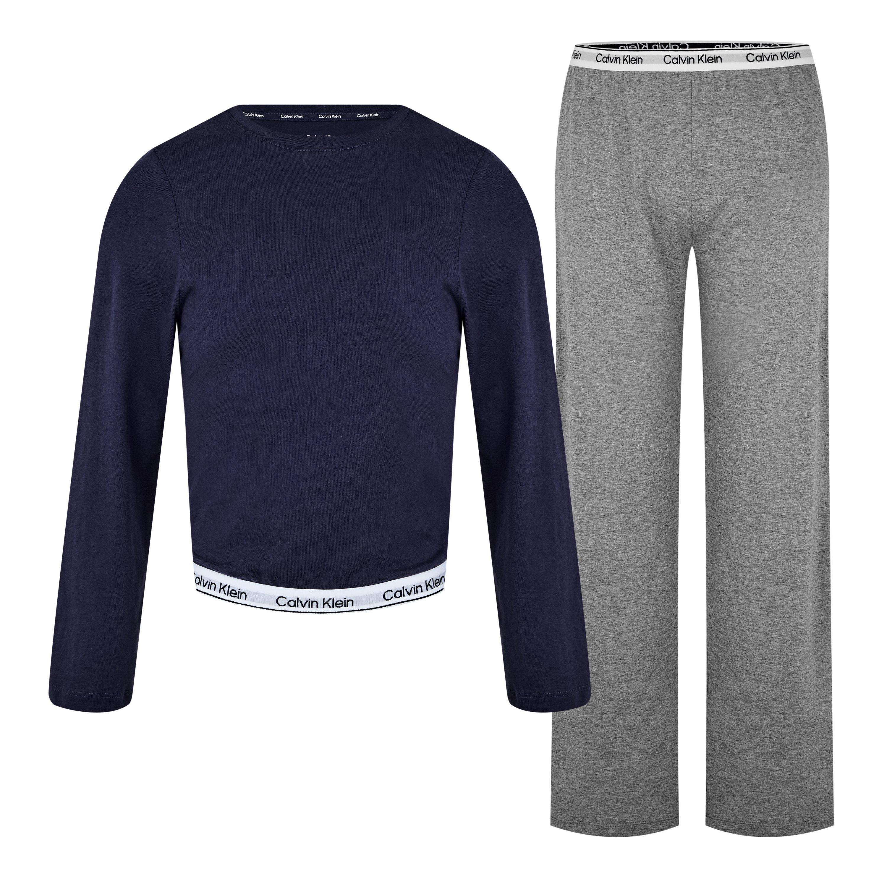 Calvin Klein Long sleeved shirt and pyjama trouser set Junior